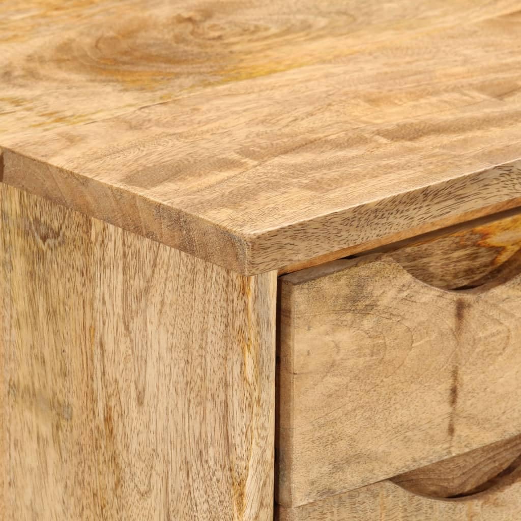 Scrivania con cassetto 110 x 47 x 76 cm in legno di mango massello