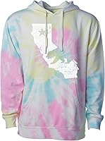 Vista 18 de Tcombo California State Map - Sudadera con capucha unisex Cali Bear
