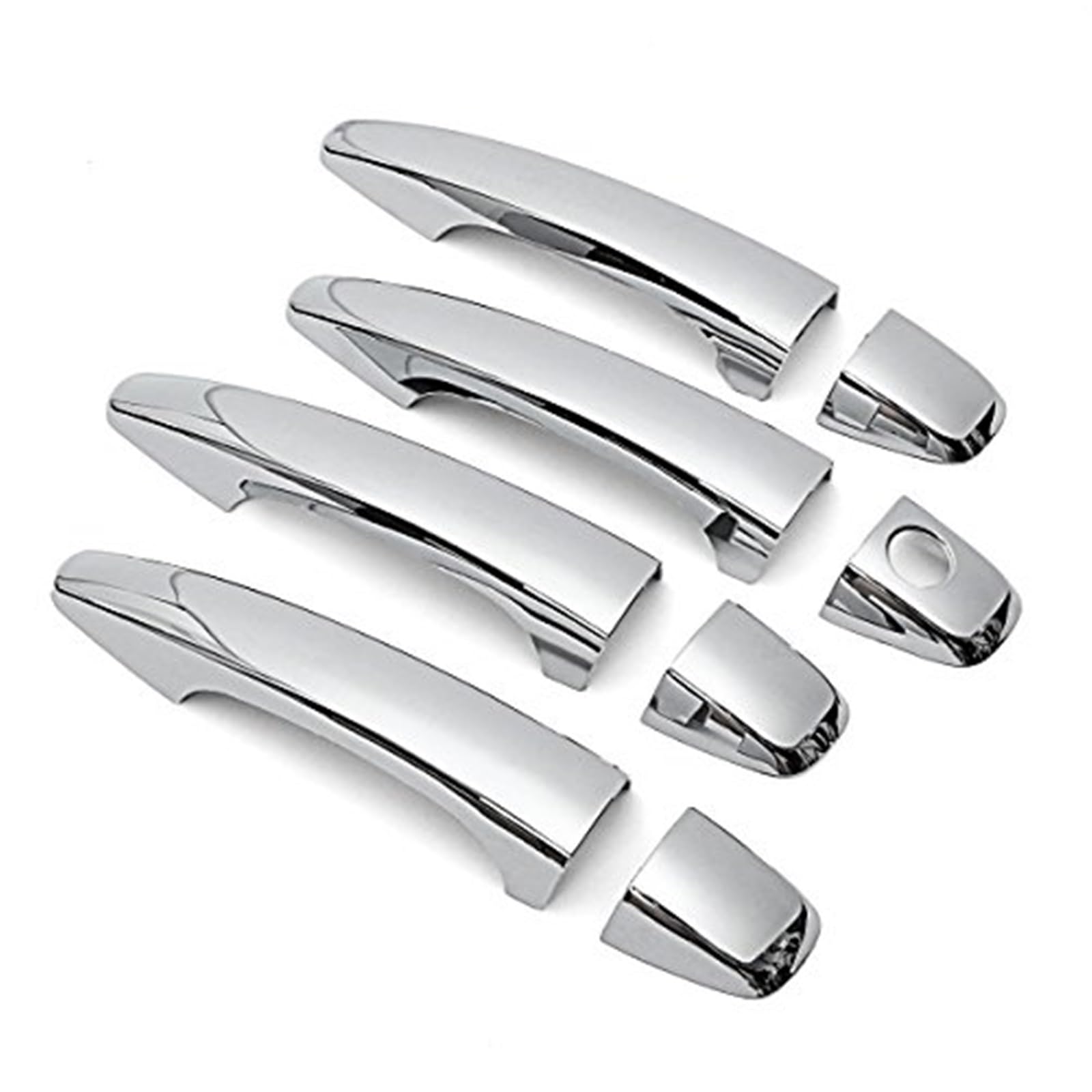 dla Toyota, dla Corolla, Fielder 2014 2015 2016 2017 2018 Chrome osłona klamki drzwi samochodu Pad naklejka nakładka Osłona klamki samochodowej