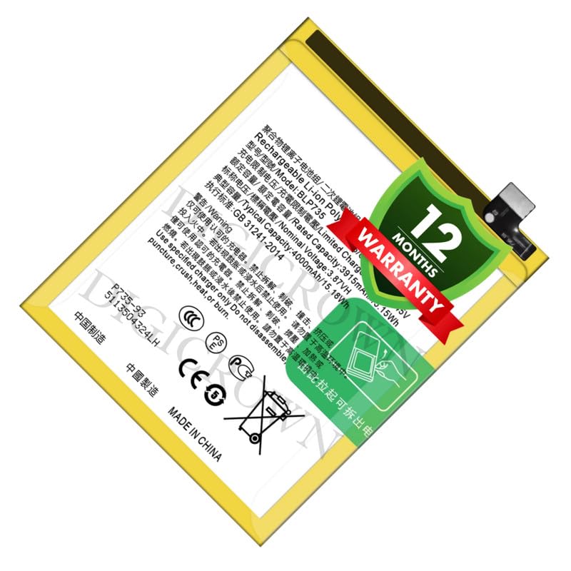 Image of Original BLP735 Battery Compatible for Oppo Reno 2 (CPH1907) (4000mAh) - 1 Year Warranty DF7