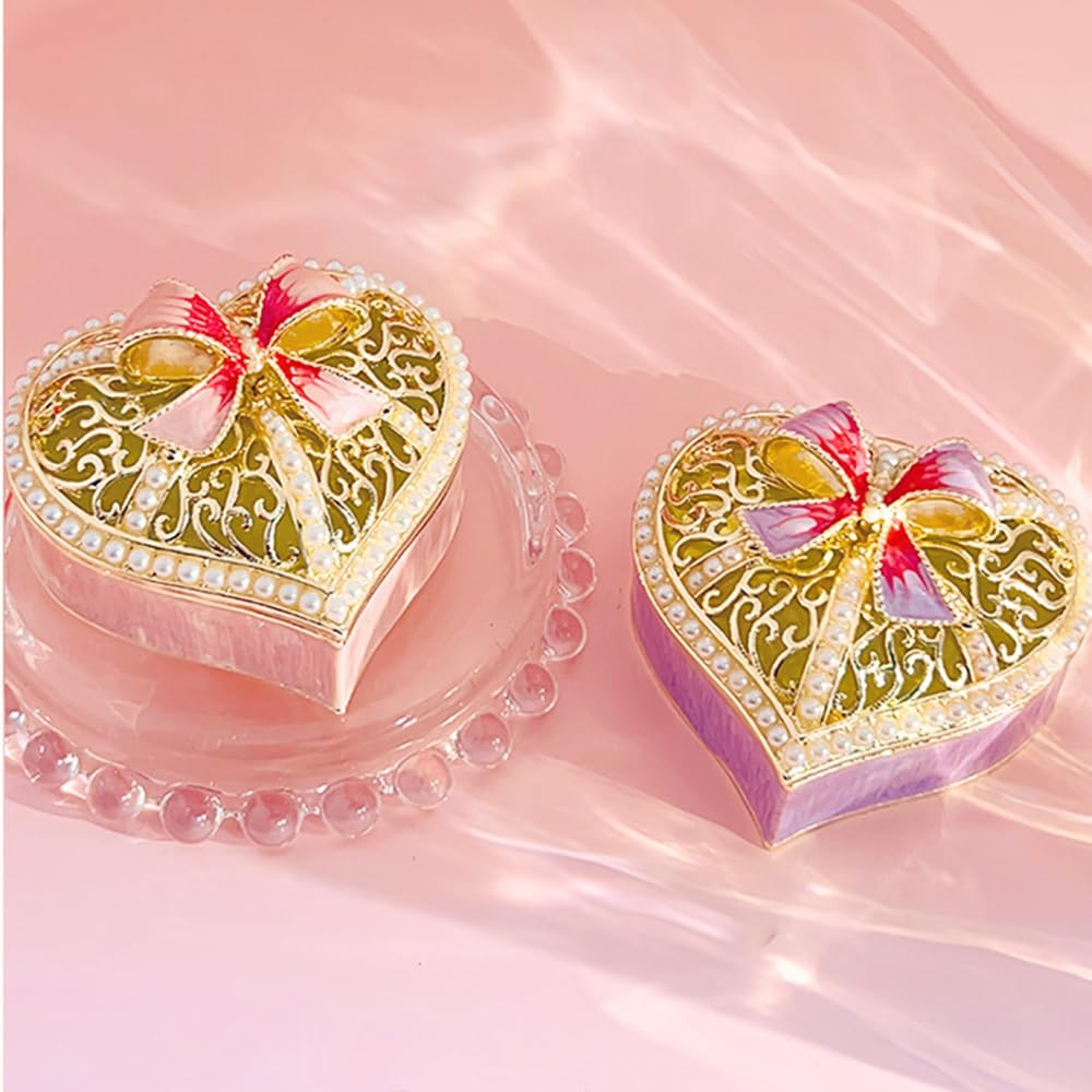YOPI Serce Pearl Jewelry Jewelry Giveaway Wedding Giveaw, Stop Bibeloty Holder z łukiem