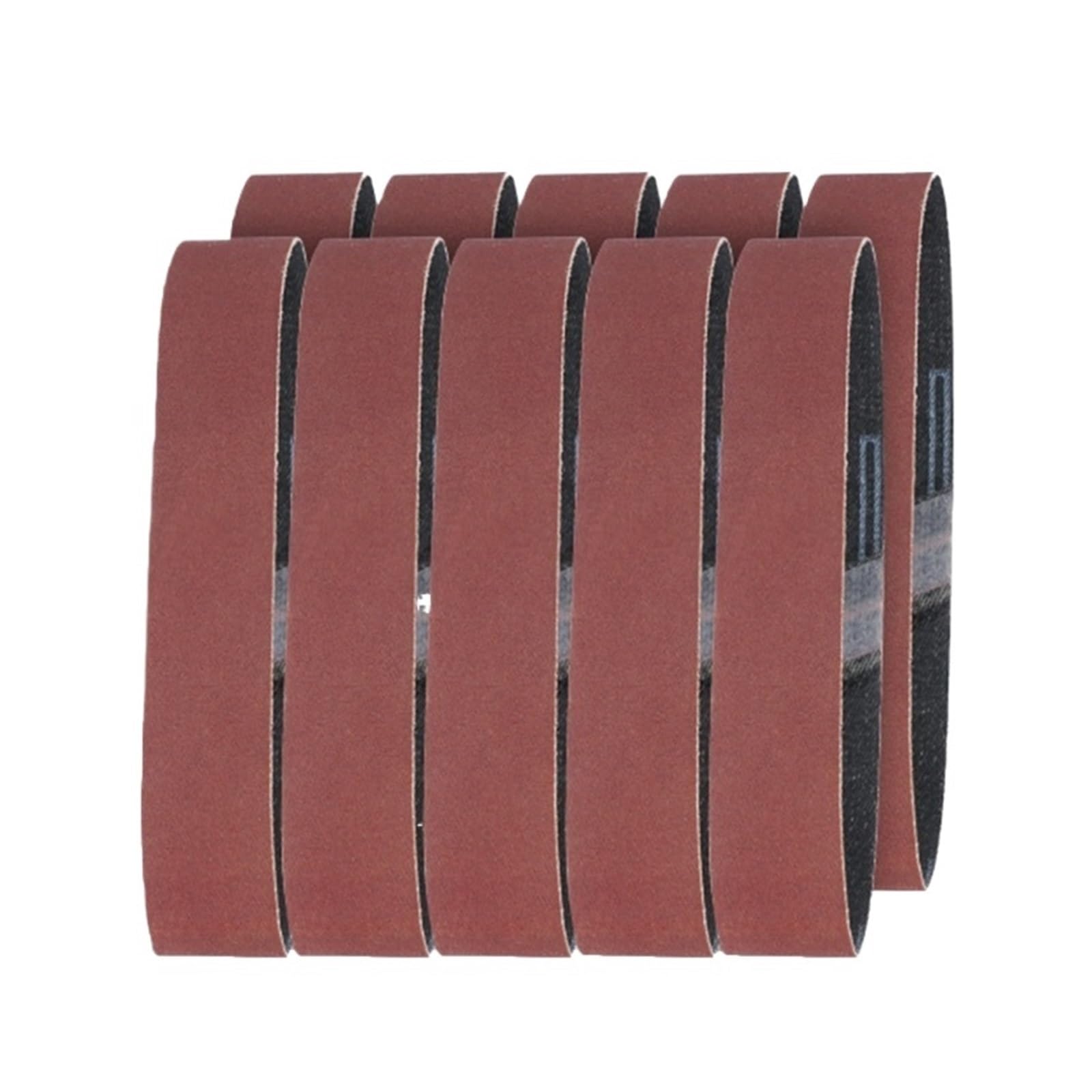 10 Stück Schleifbänder 25 x 330 mm Schleifbandfunktionen Band 120/320/600 Körnung(600)