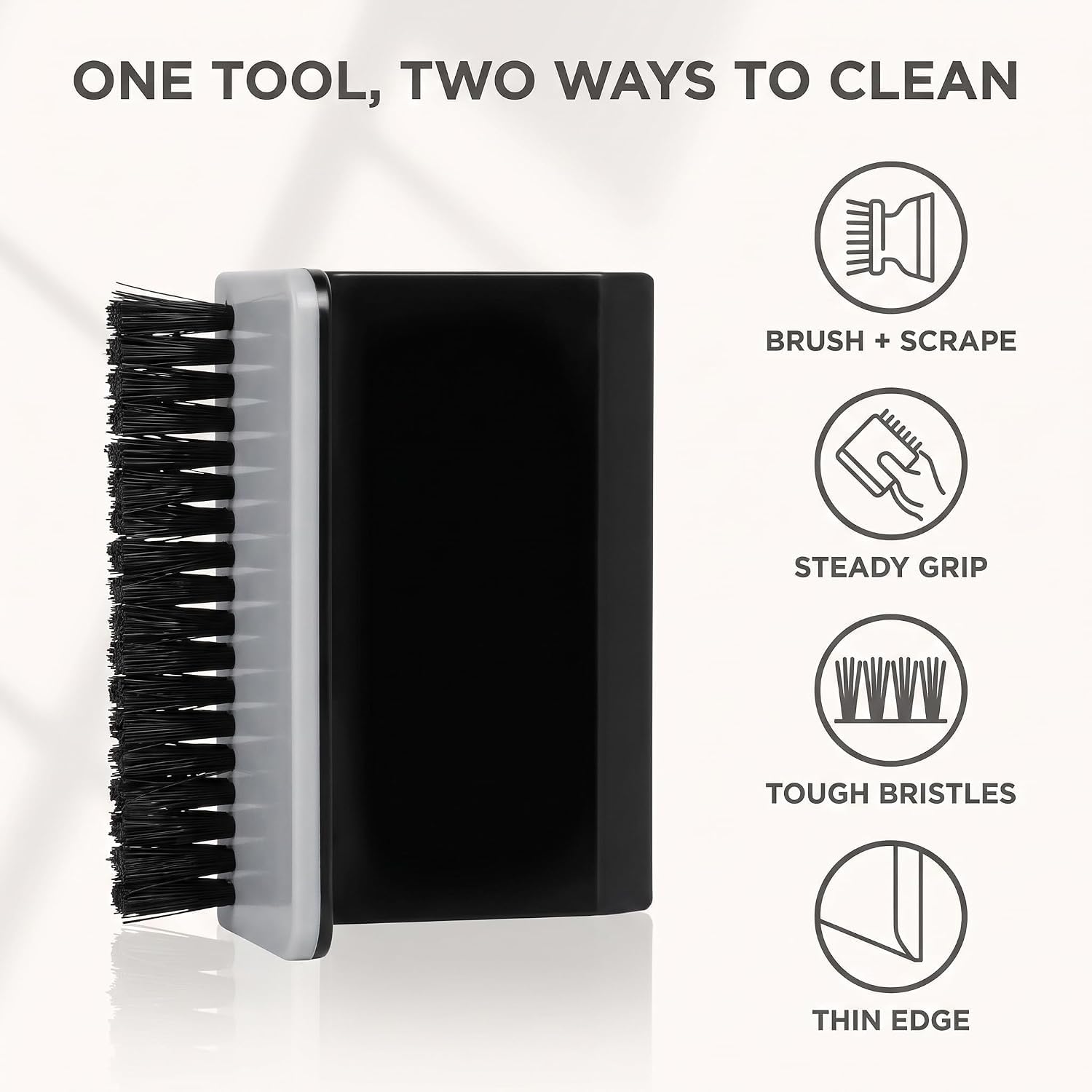 Kitchen Sink Squeegee Brush - Clean Fruits & Vegetables -6 Kitchen Sink Squeegee Brush - Clean Fruits & Vegetables -6