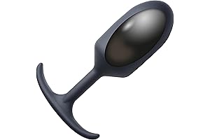 HEAVY HITTERS Premium Silicone Weighted Anal Plug, Extra Large: Unlock Unparalleled Pleasure Today!