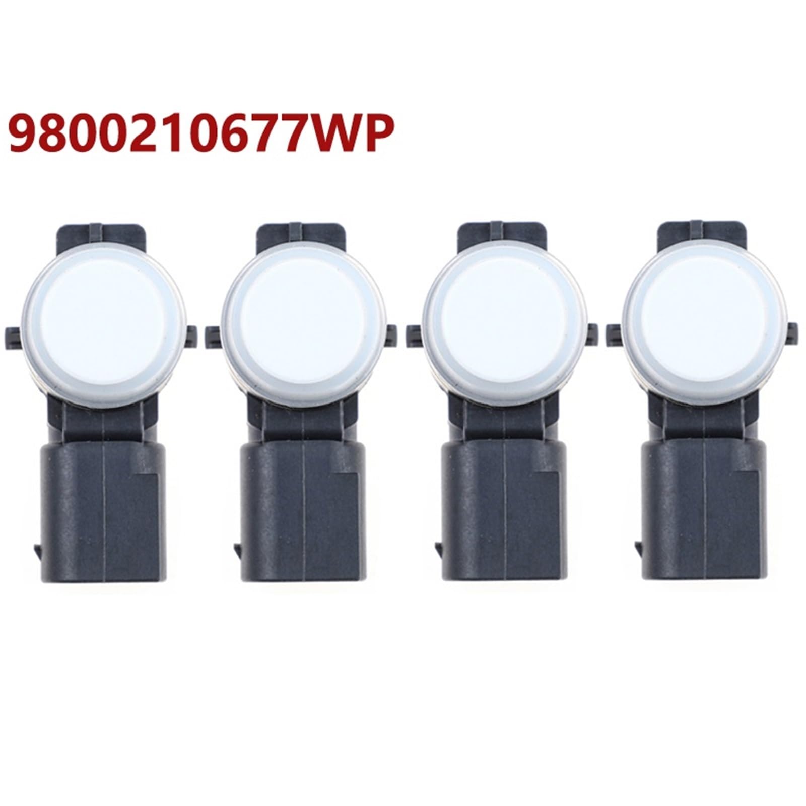 Reemplazo del Sensor de estacionamiento Sensor de Aparcamiento PDC 9800210677WP, Radar Marcha atrás para Peugeot, para Citroen Expert 9800210677(4pcs)