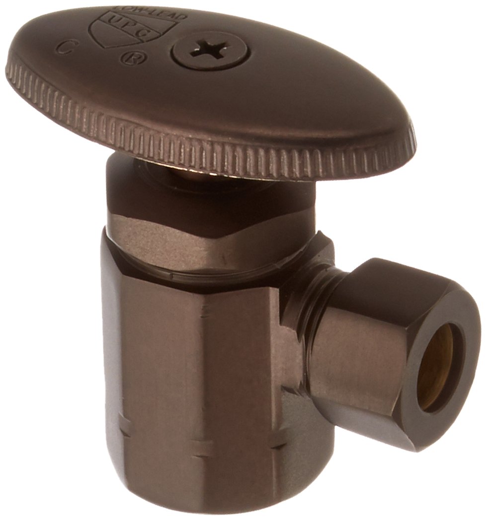 Manche ovale en bronze huilé d'exception S4213RB