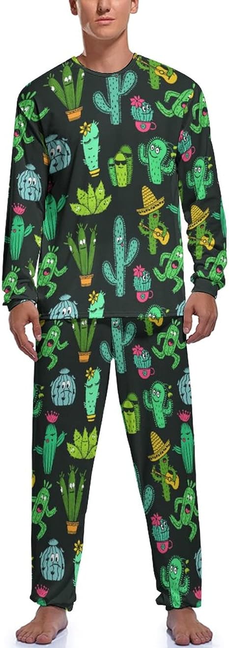 Amazon Co Jp ルームウェア メンズ パジャマ 上下セット 漫画 サボテン キャラクター 面白い 寢巻き 部屋着 長袖長パンツ Tシャツ ルームパンツ トップス ロングパンツ 吸湿 速乾 通気性 肌に優しい おしゃれ プレゼント 春 夏 秋冬用 S 2xl 服 ファッション小物 Amazon Co Jp ルームウェア メンズ パジャマ 上下セット 漫画 サボテン キャラクター 面白い 寢巻き 部屋着 長袖長パンツ Tシャツ ルームパンツ トップス ロングパンツ 吸湿 速乾 通気性 肌に優しい おしゃれ プレゼント 春 夏 秋冬用 S 2xl 服 ファッション小物