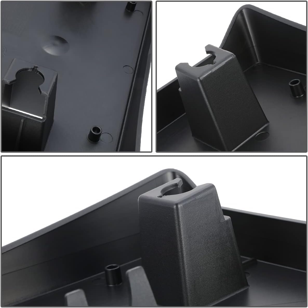 I-Match Auto Parts Front License Plate Frame Bracket Tag Holder Textured Black for 2014 2015 2016 2017 2018 Chevrolet Corvette Stingray 22800966 GM1068201