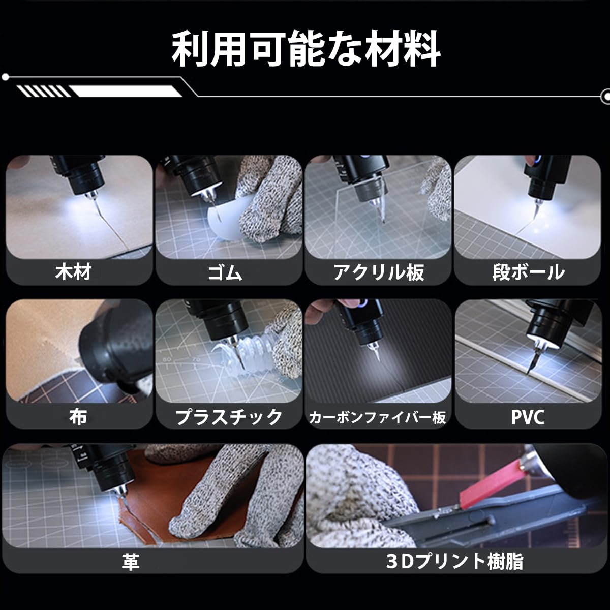 Amazon | 2-in-1超音波カッター、35W軽量ハンドヘルド超音波カッター