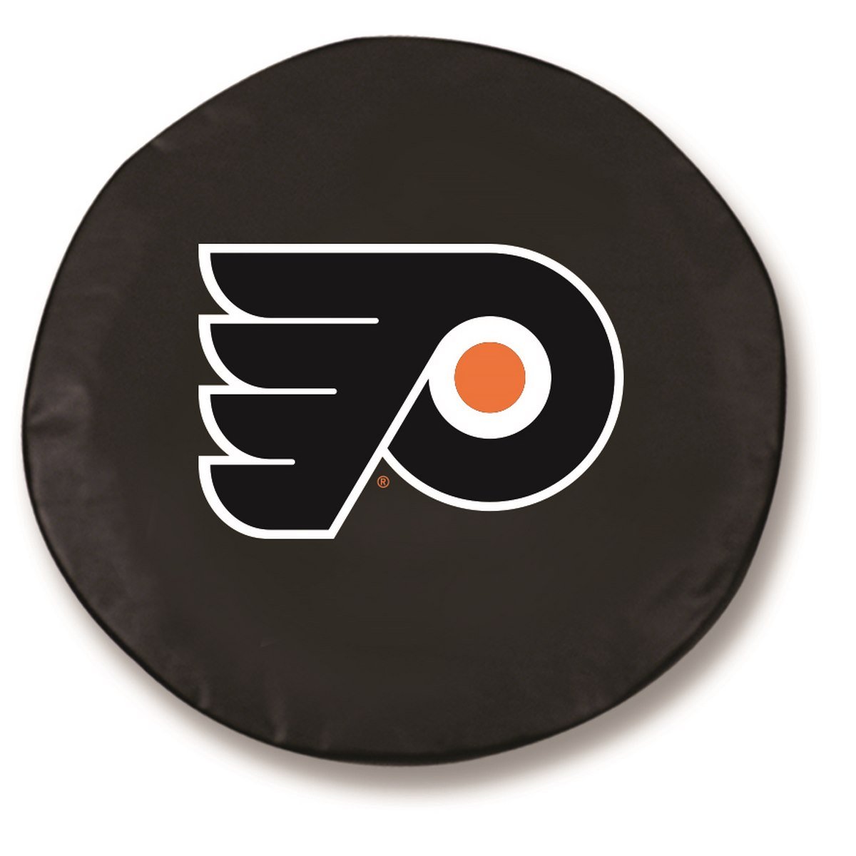 28 1/2 x 8 Philadelphia Flyers Tire Cover by the Holland Bar Stool Co.
