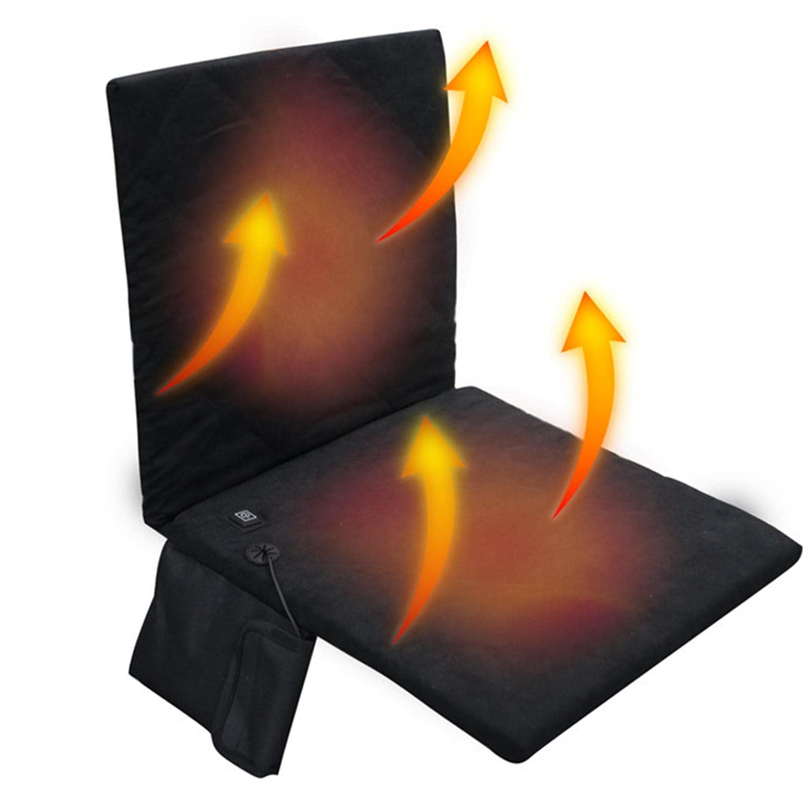 Amazon.com: Bivita Heated Chair Pad, Winter Heated Seat Cover with 3 Level  Heating, Heated Stadium Seats for Bleachers with Back Support, Indoor  Outdoor Use : Sports u0026 Outdoors