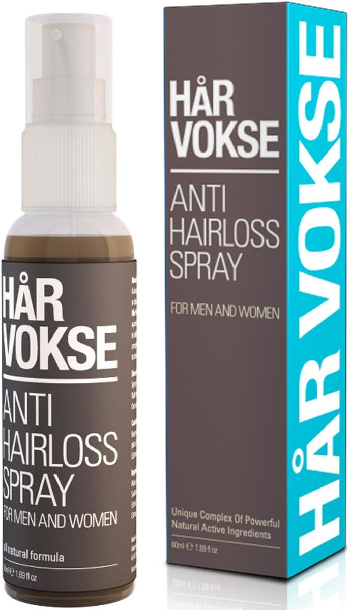 Har Vokse Natural Hair Loss and Regrowth Spray for Men and Women - 1 Bottle