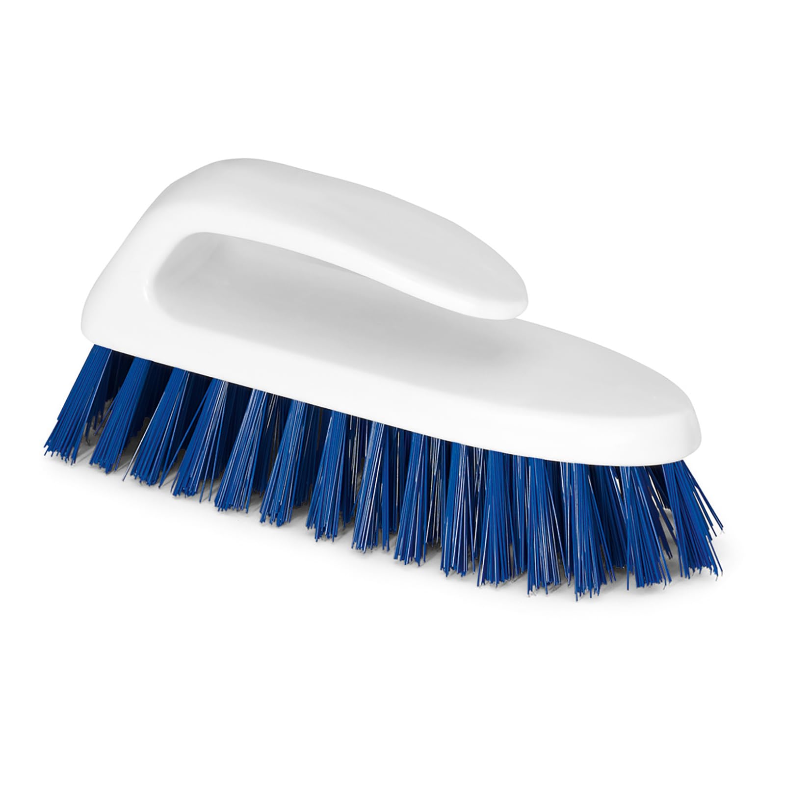 La Briantina Spazzola Multiuso per Pulizie con Impugnatura Ergonomica, Fibre PBT Alta Qualità, Sterilizzabile, Lunghezza 18 cm, Colore Blu