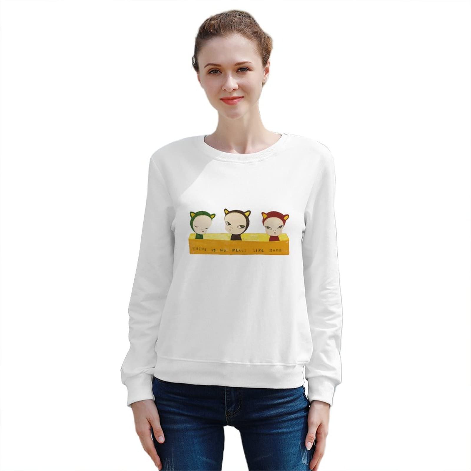 Amazon.co.jp: 奈良美智 パーカー レディース トレーナー トップス