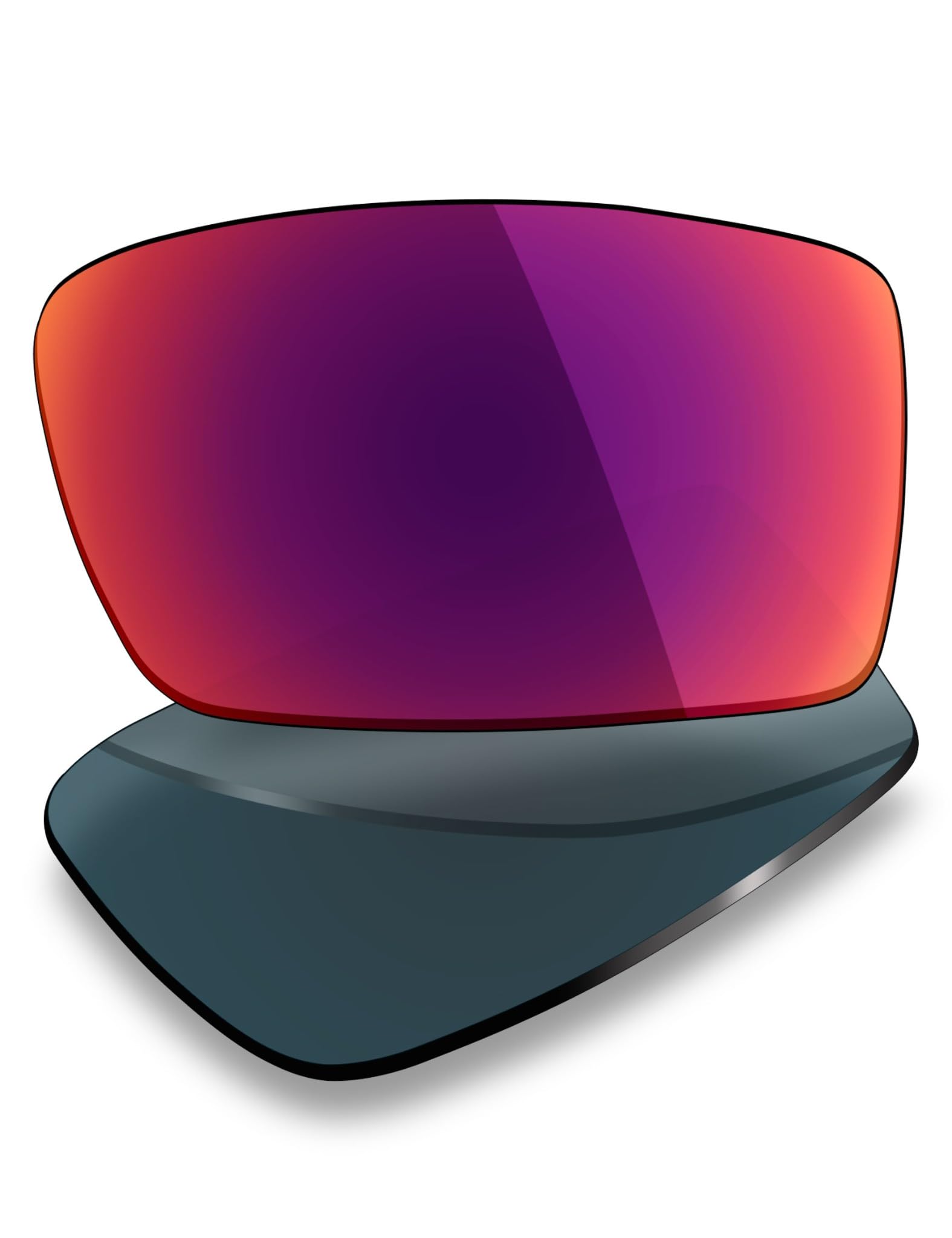 Mryok Polarized Replacement Lenses for Oakley Oil Drum - Midnight Sun