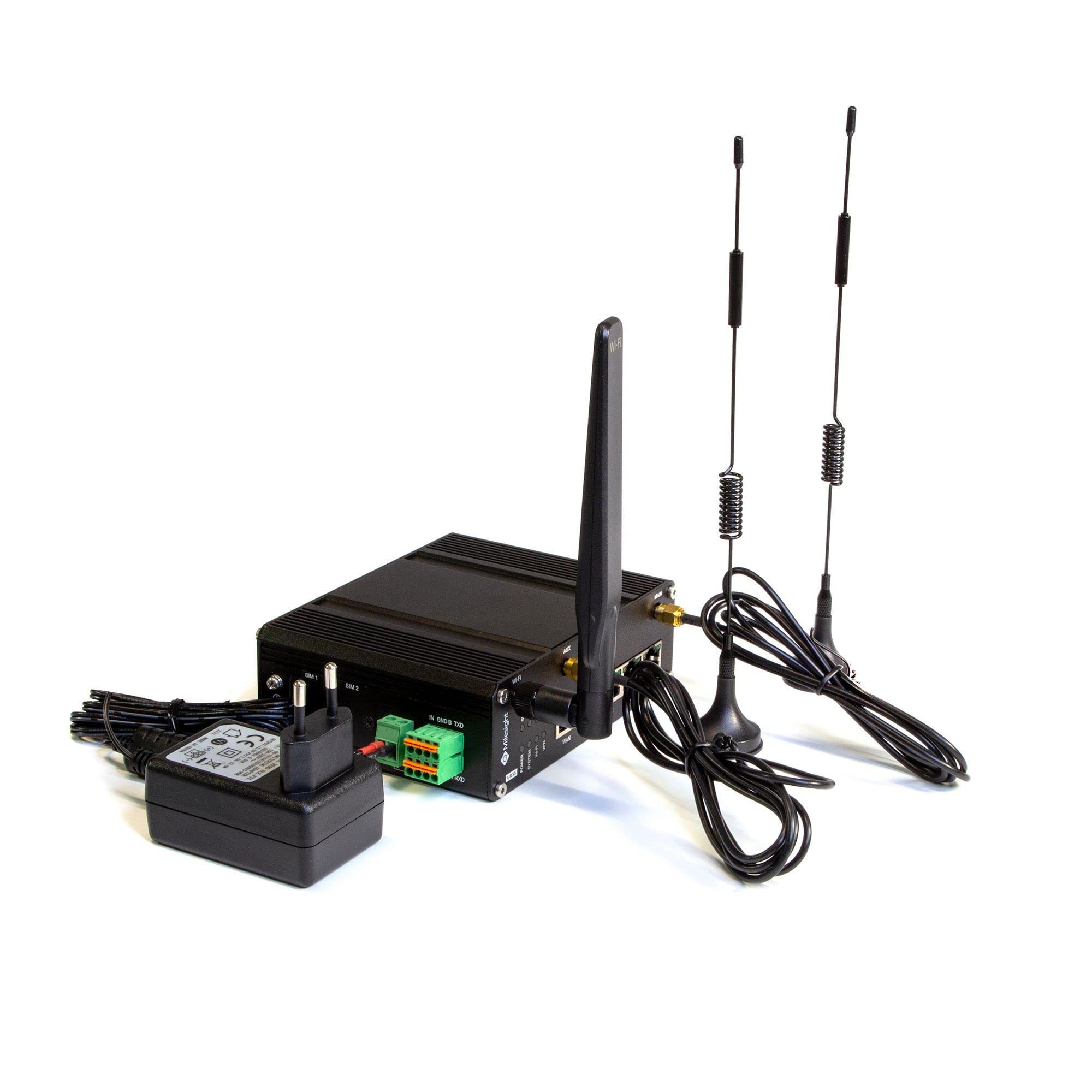 Milesight 4G Industrial Router UR35 Pro WiFi4 UR35-L04EU-W