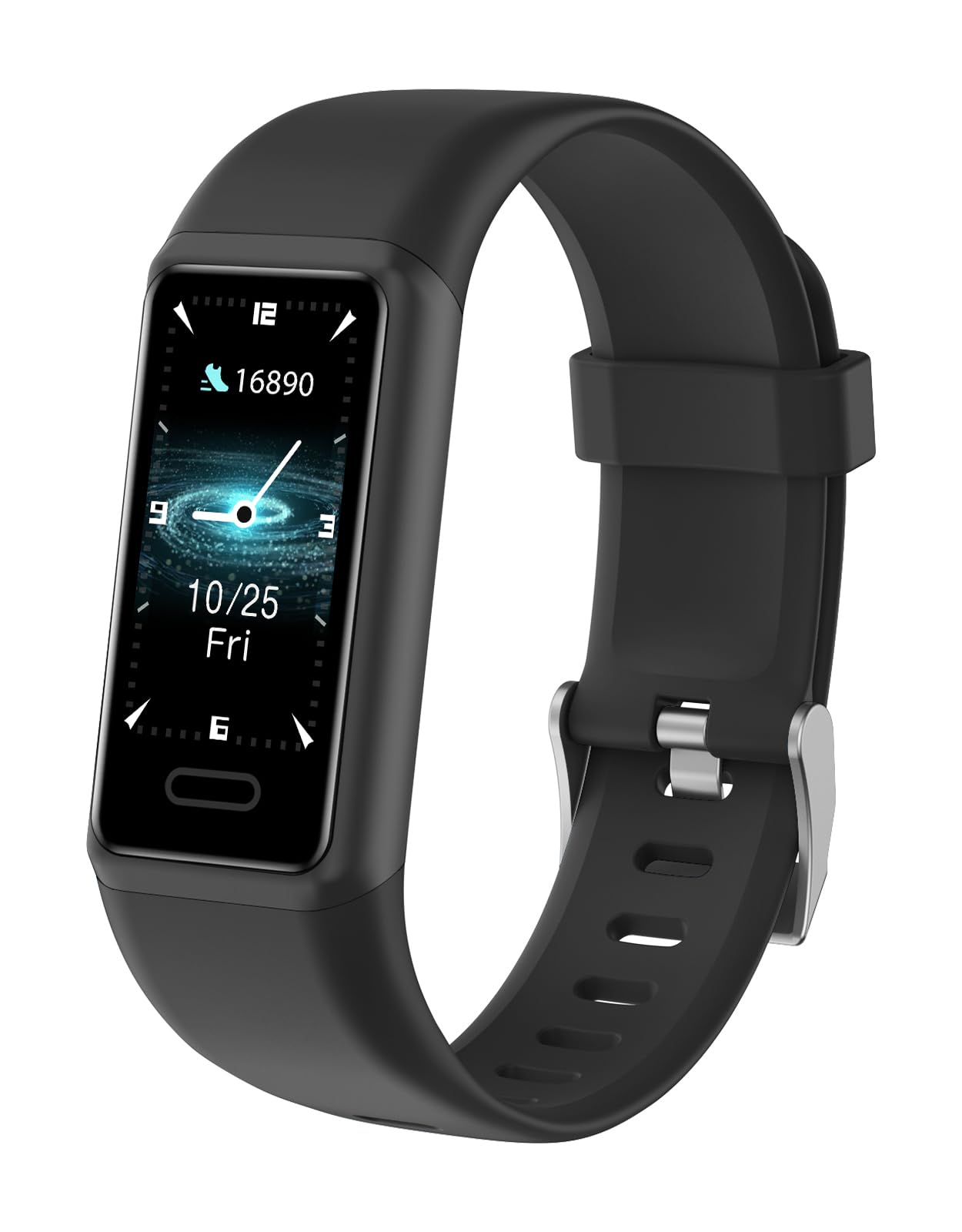 Cloudpoem Orologio Fitness Uomo Donna Bambini Contapassi da Polso  Smartwatch Smartband Cardiofrequenzimetro Cronometro Conta Calorie KM Sonno  Notifice Messaggi Impermeabile IP68 per Android iOS Nero : Amazon.it:  Elettronica