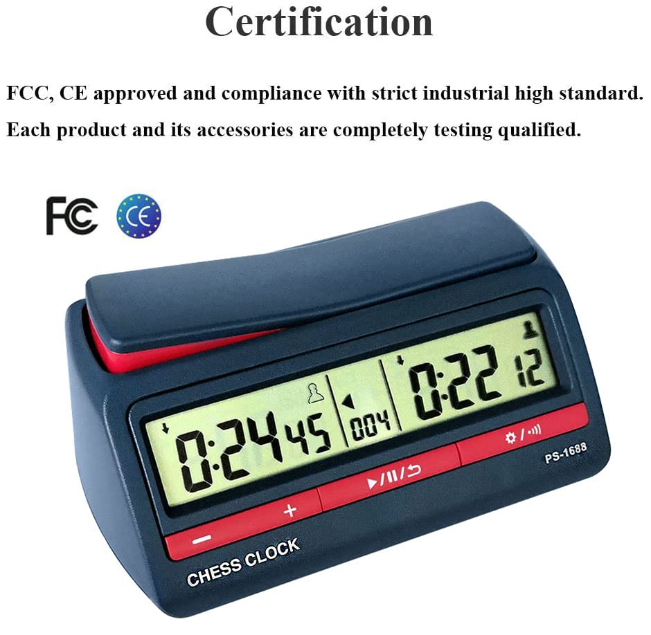 Cronometro Digital Reloj De Ajedrez, Cronu00f3metro De Ajedrez 38