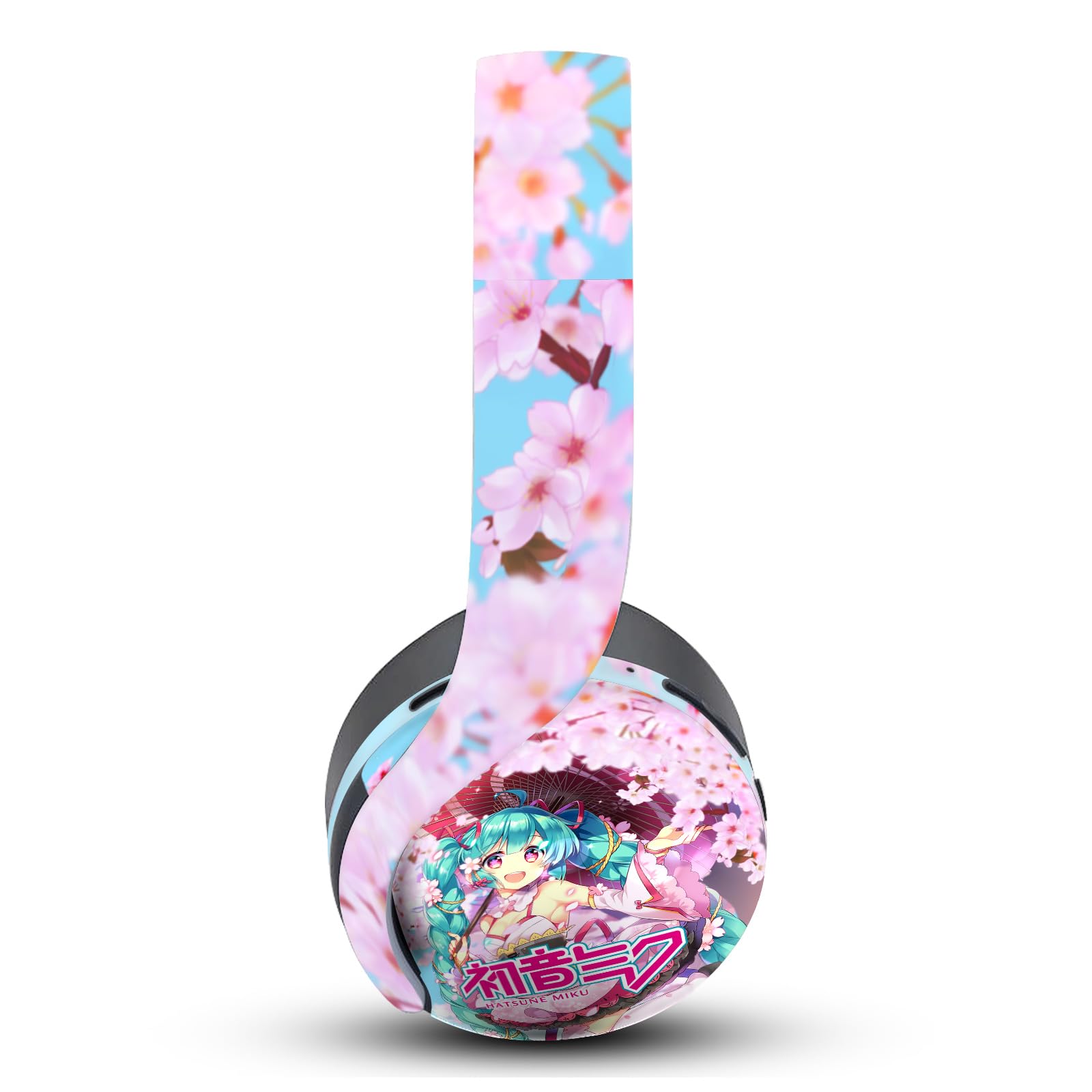 Head Case Designs Officially Licensed Hatsune Miku Sakura Graphics Vinyl Sticker Skin Decal Cover Compatible with Sony PlayStation PS Pulse 3D Headset