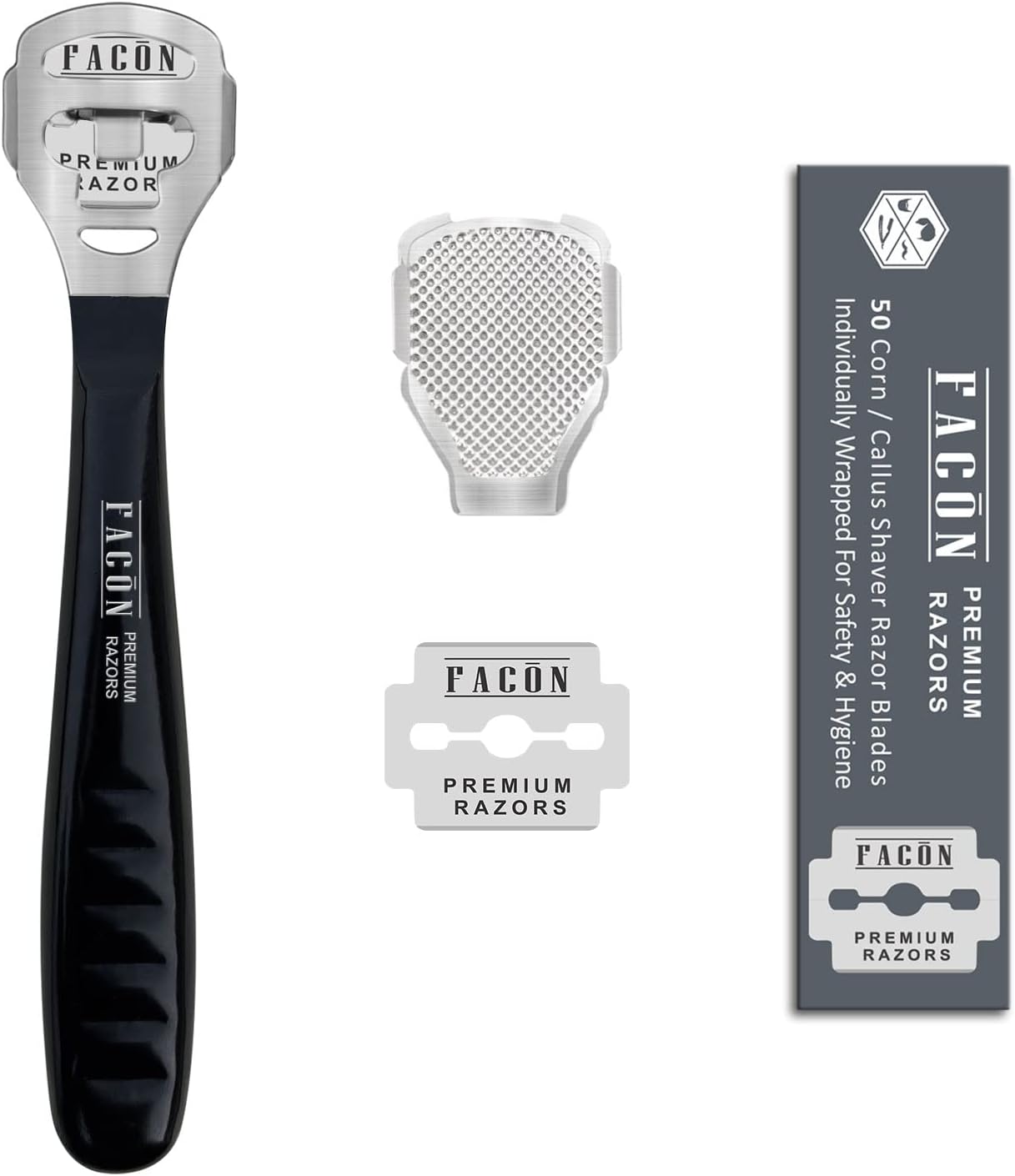 50 Blades + Facón Professional Pedicure Callus Shaver