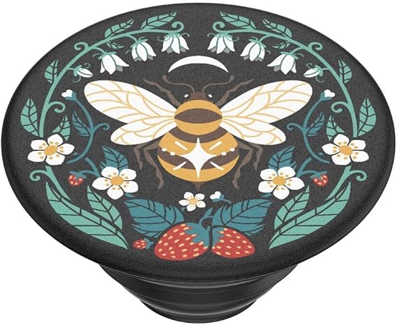PopSockets Adhesive Phone Grip, Holder- Bee Boho