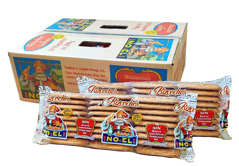 MADALO - Noel Bizcochos de Lerma - Caja 300grs - Pack 10 unidades - Total 3 kgs