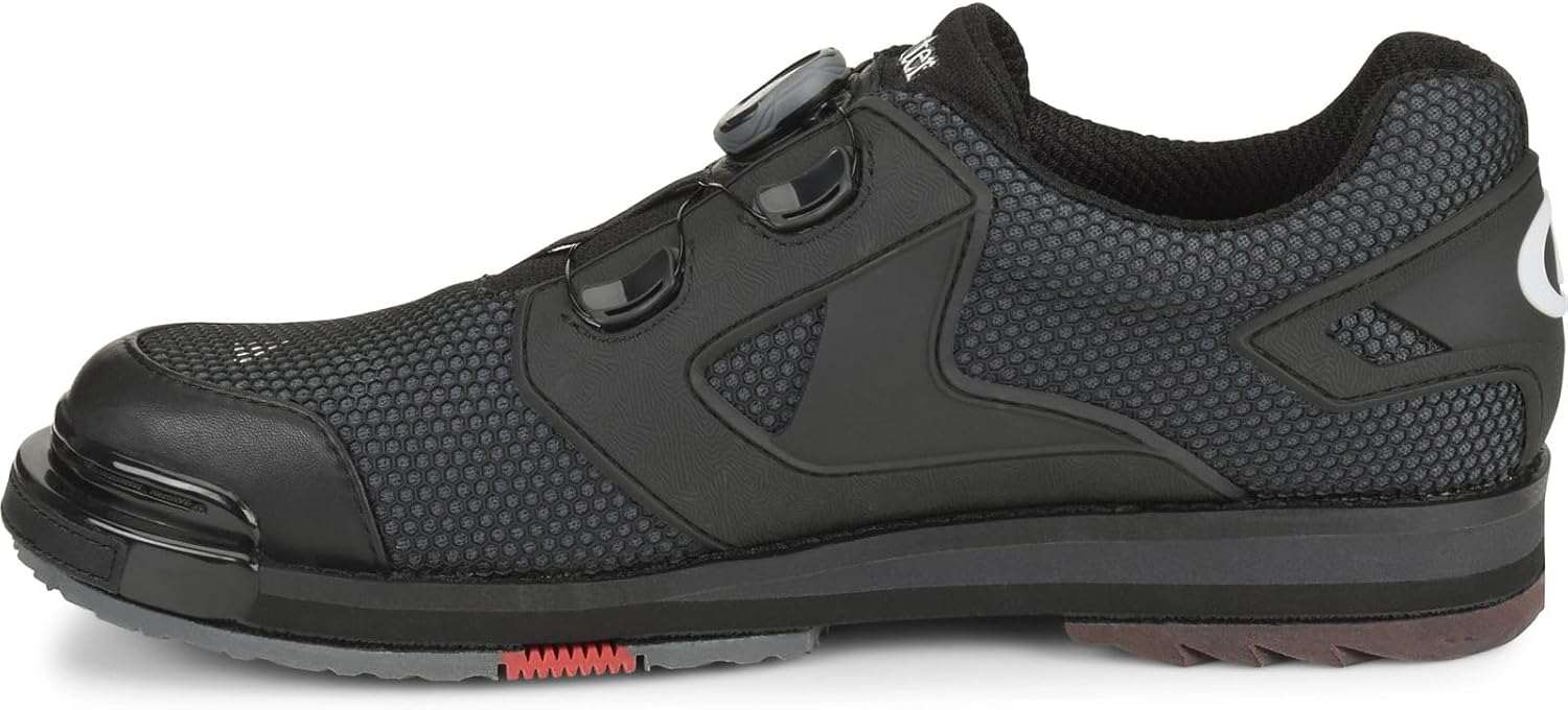 Dexter Mens SST 8 Power Frame BOA Bowling Shoes- Grey/Black