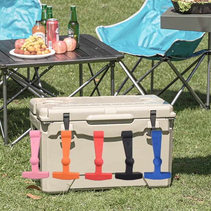 Miniatura 5 de Paquete de 2 cierres de tapa de repuesto compatibles con enfriadores Yeti y RTIC, cierres mejorados para enfriadores más duraderos, más grandes,