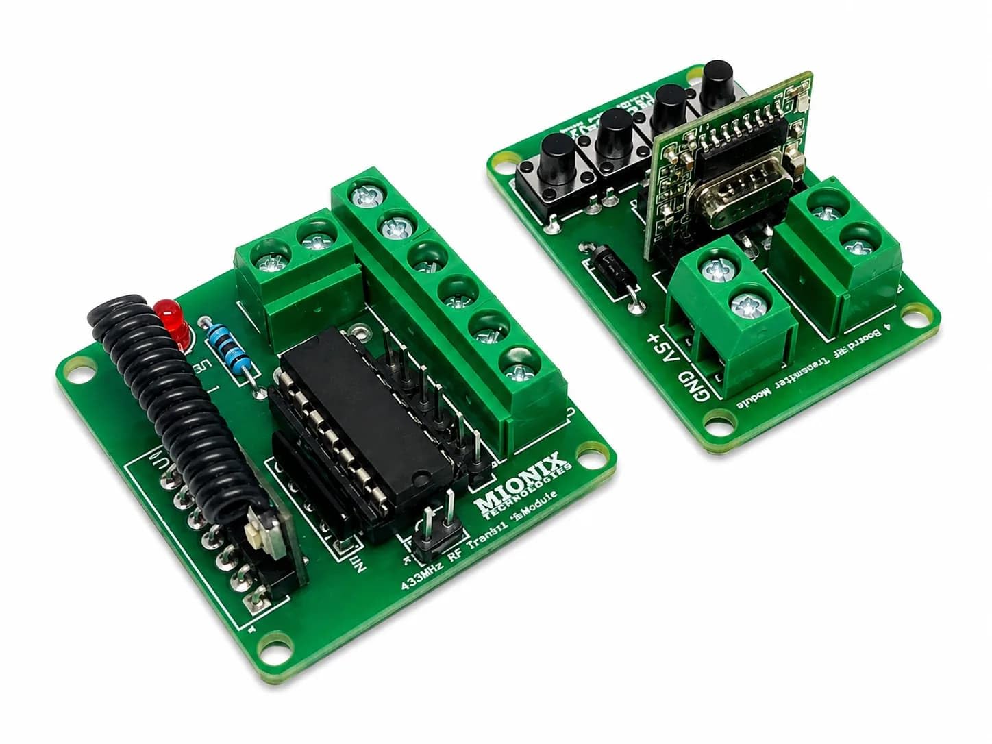 rf 433mhz receiver and transmitter module