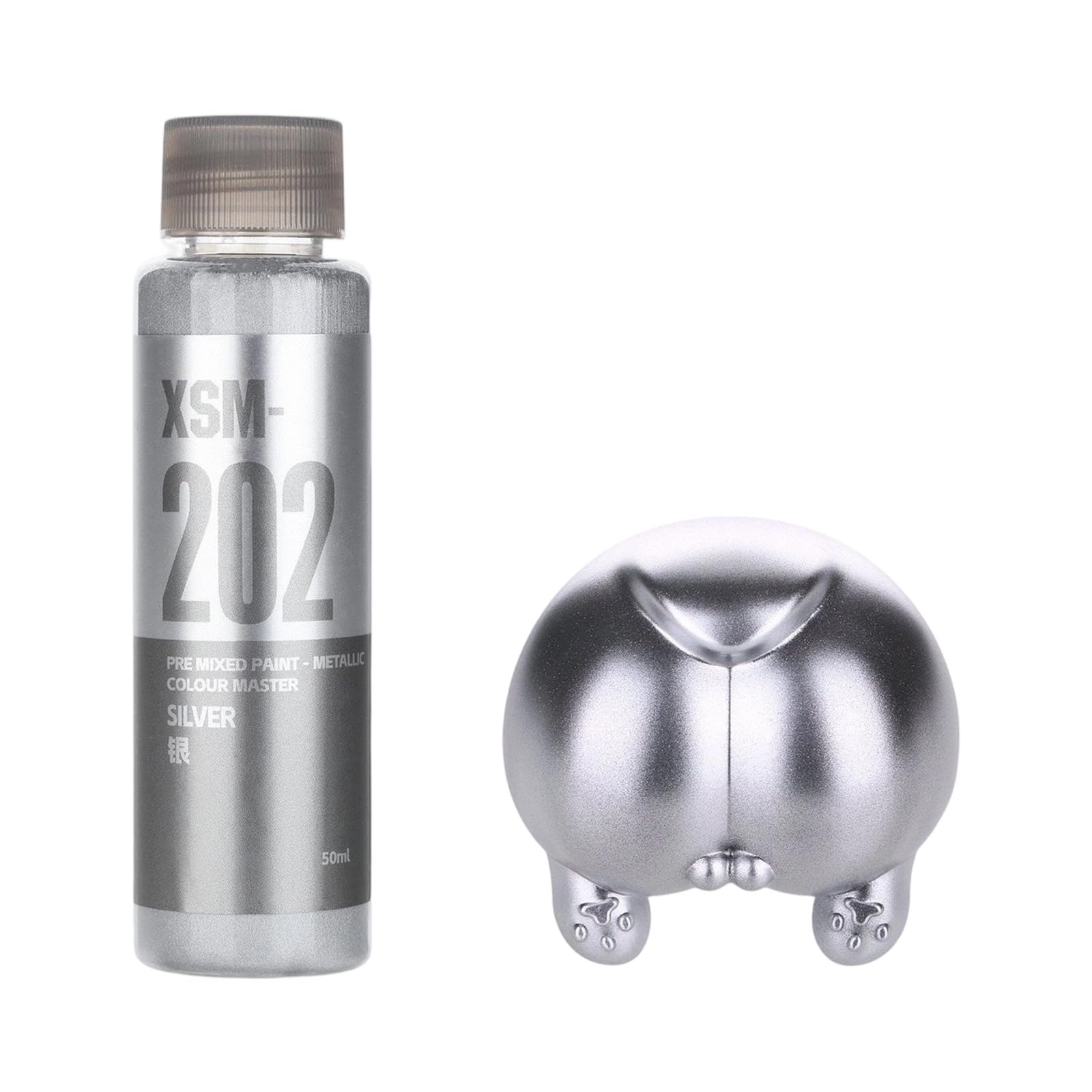 Tsophreniq Silver Nontoxic Water Based Paint Dynamic Color Set For Hobbyists And Artists Strong Adhesion And Fade Resistance Water Based