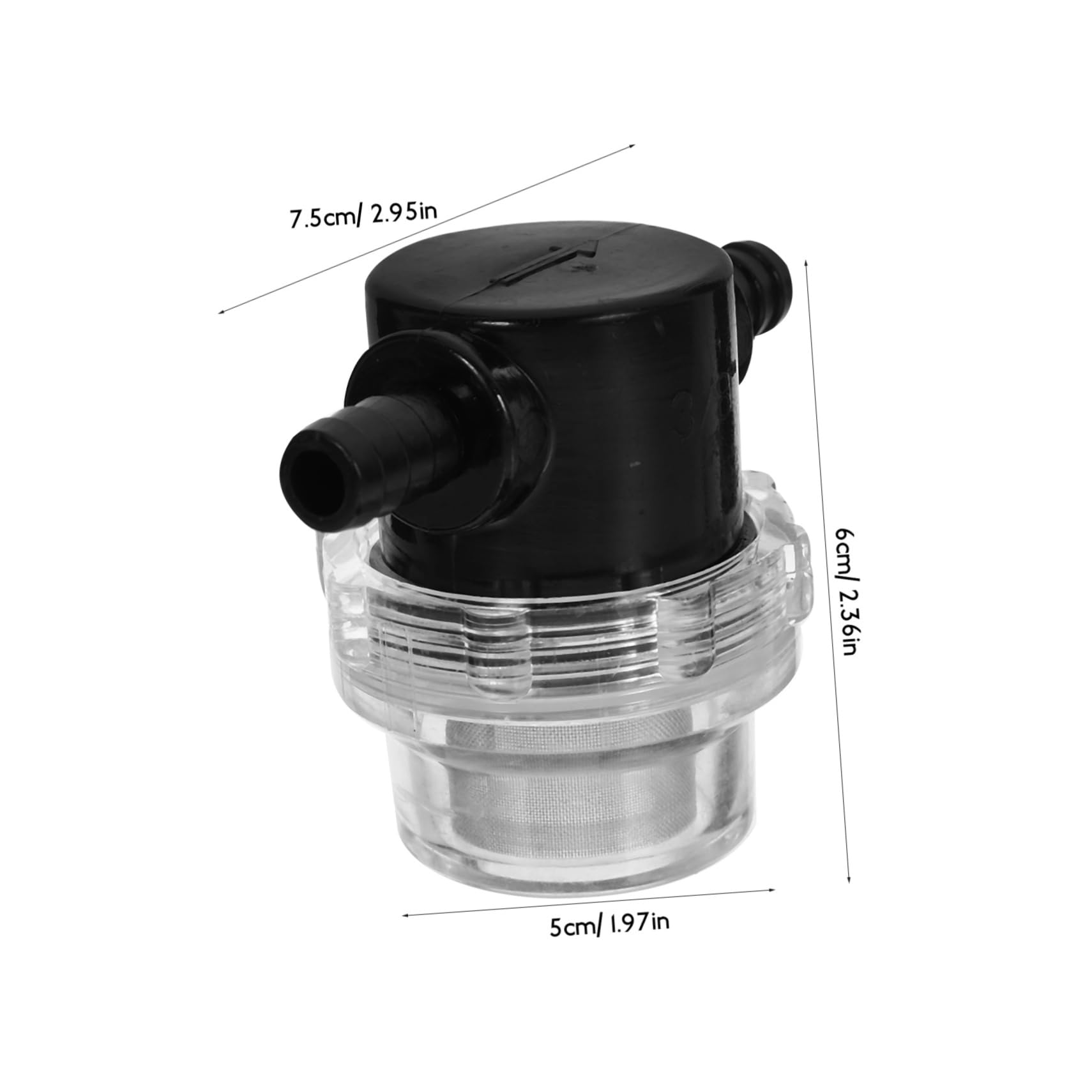 IWOWHERO Garden Hose Filter f Garden Sediment Filter Portable Inlet Filter Clean Hose Filter Sturdy Material Pressure Washer Accessory