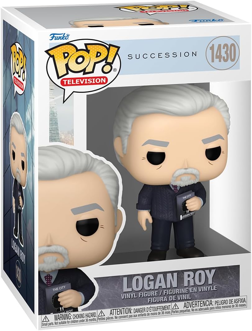 Pop! TV: Succession - Logan Roy - Collectable Vinyl Figure - Gift Idea - Official Merchandise - Toys for Kids & Adults - TV Fans - Model Figure for Collectors and Display