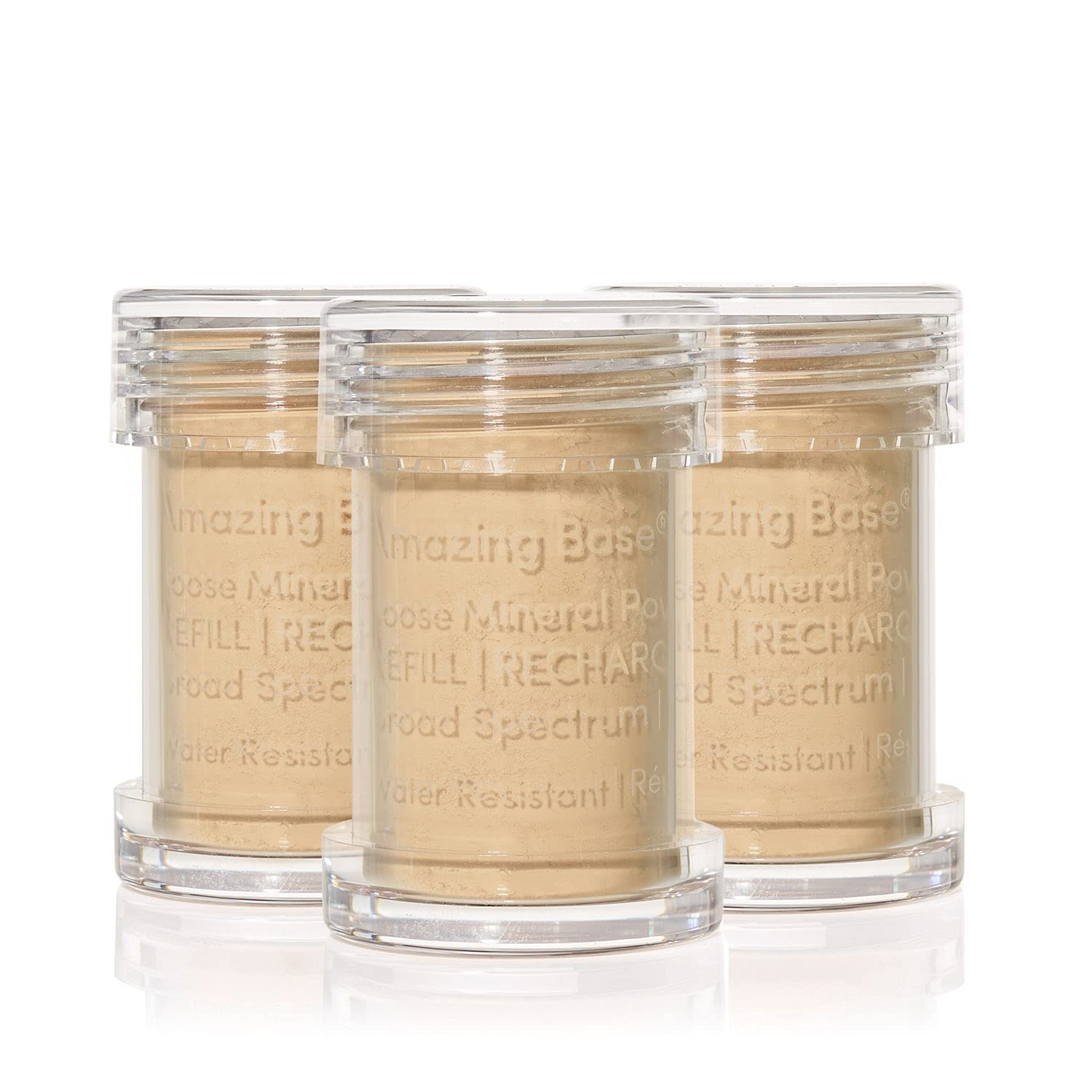 Jane Iredale Amazing Base Recharges (SPF 20) pour pinceau rechargeable – Radiant, radiant, 7,5 g