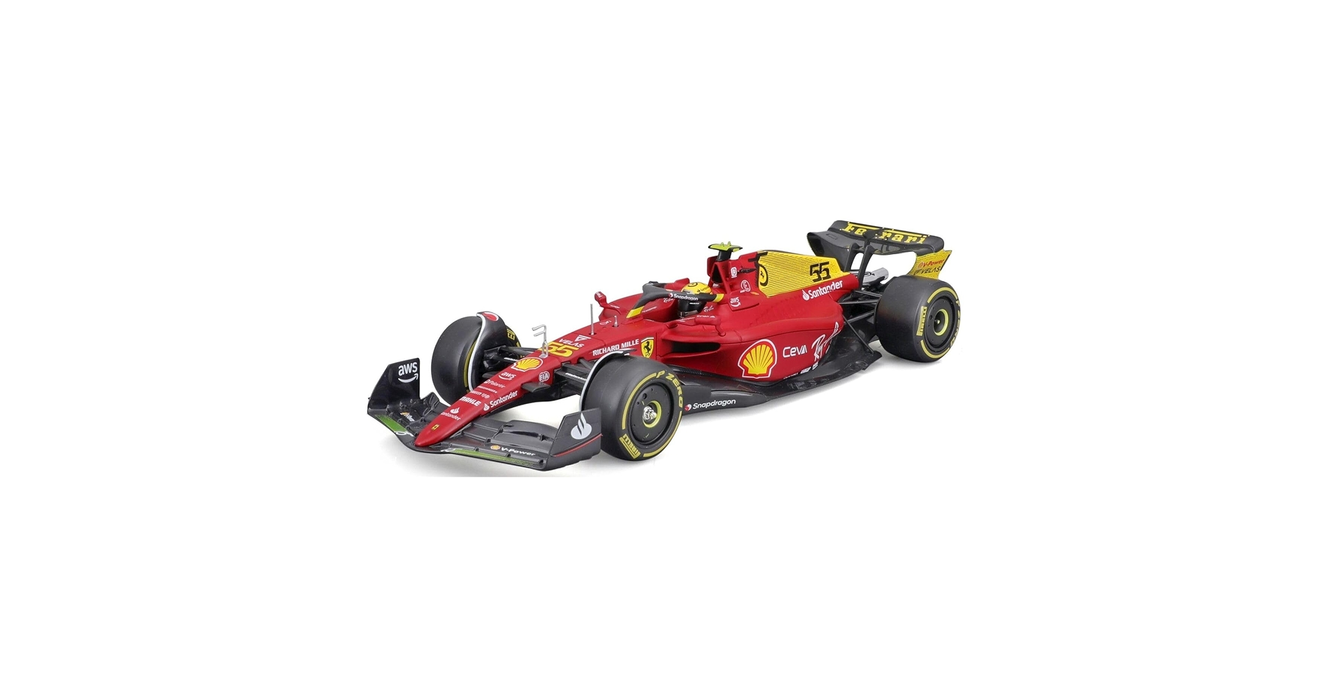 Amazon.com: Bburago 1:24 Scale Diecast Model Grand Prix Car