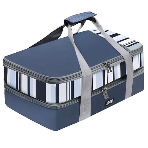 Insulated Casserole Carrier for Hot or Cold Food, Warmer Bag