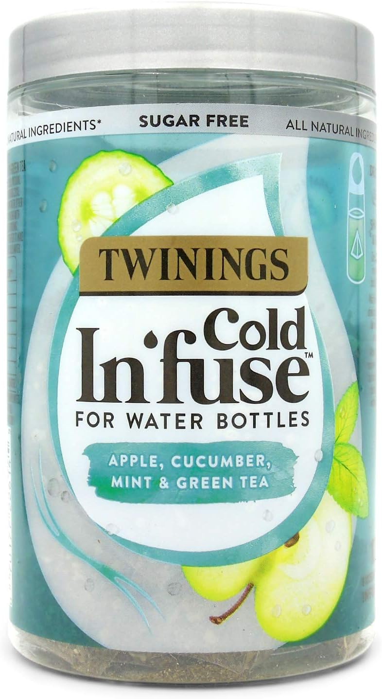Cold In'Fuse Apple, Cucumber, Mint & Green Tea 12 Infusers