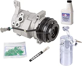 AC Compressor & A/C Repair Kit For Chevy Silverado Tahoe Suburban Avalanche GMC Sierra Yukon Cadillac Escalade Hummer - BuyAutoParts 60-80170RK New - coolthings.us