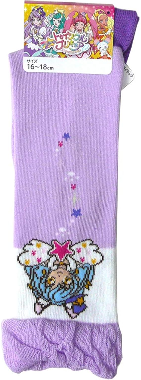 Amazon スター トゥインクルプリキュア 靴下 女児ハイソックス キャラクター 靴下 通販