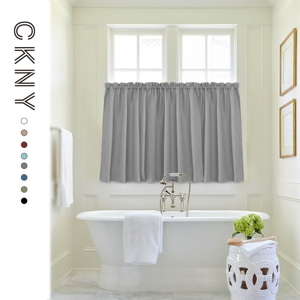 Grey Bathroom Window Curtains Curtains & Drapes 2023