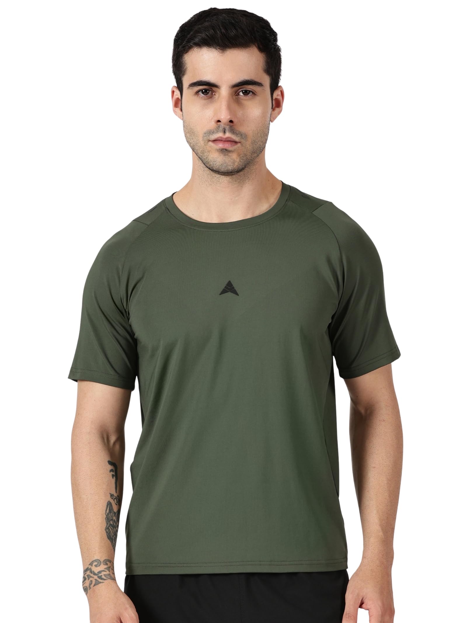 Men’s Active Sports T-Shirt | Half Sleeve Regular Fit Crew Neck Gym Wear | Kooltex Cooling Fabric for Workout, Running & Fitness-image-17