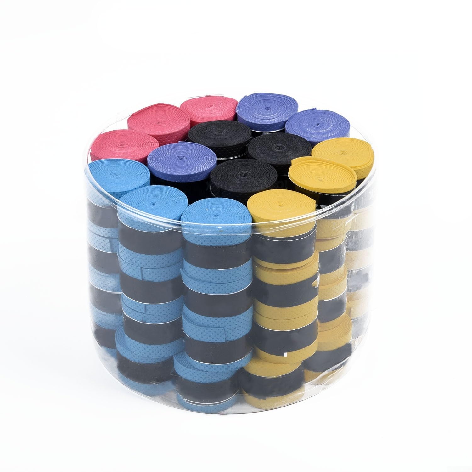 60Pcs/Box Tennis Overgrips, PU material Anti-slip Grip Tape for Tennis Badminton Racket, Absorbent Tennis Racket Grip Tape