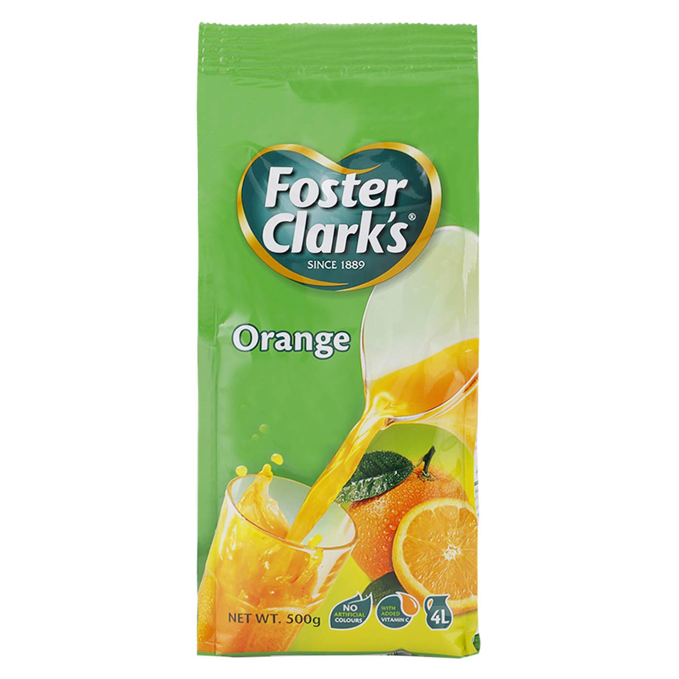 Foster Clarks Orange Powder Juice, 500 g