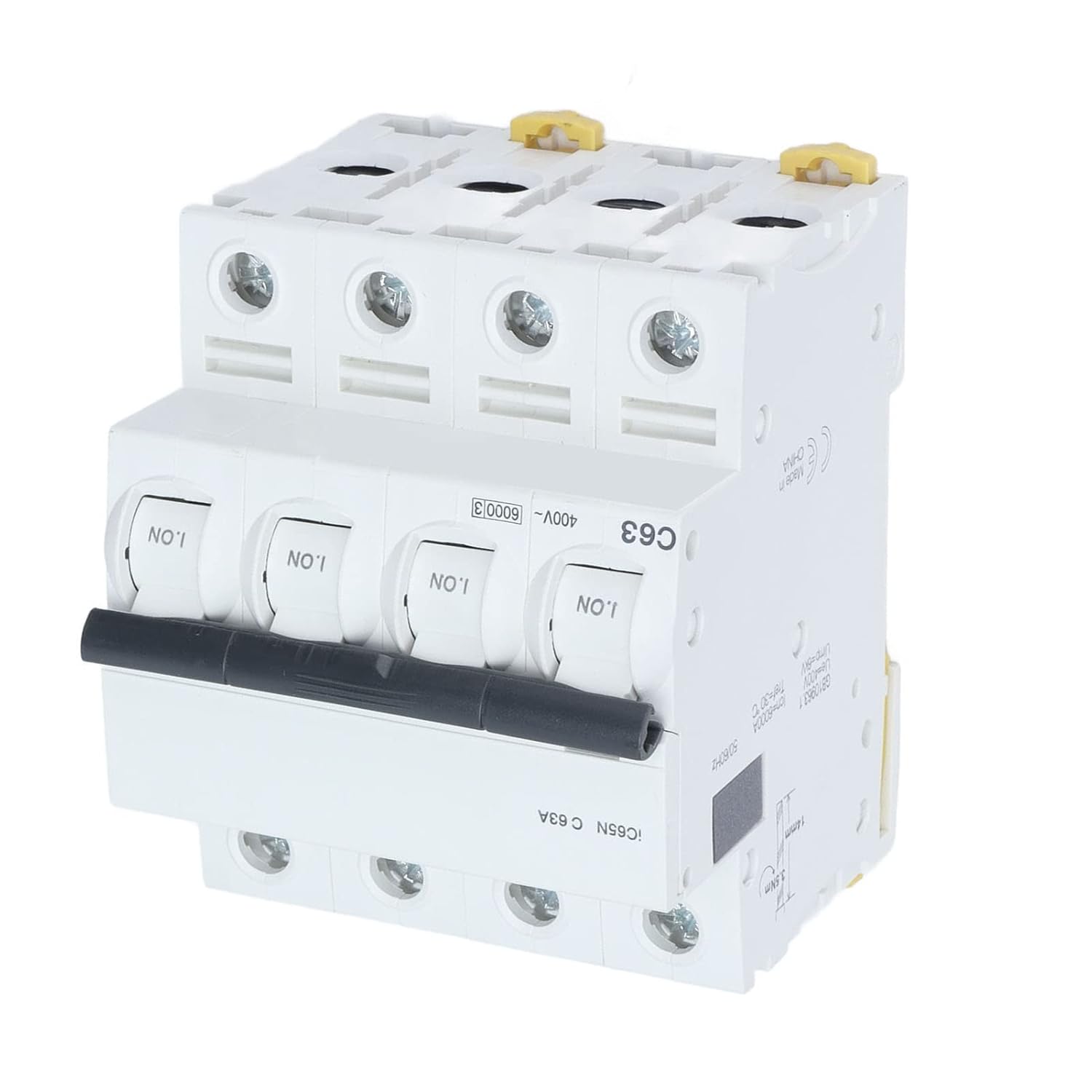 Circuits Breakers, DIN Rail Mount 6000A Breaking Capacity Circuit