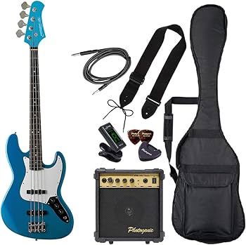 PhotoGenic エレキベース ジャズベタイプ マッチングヘッド ブルー PhotoGenic エレキベース ジャズベタイプ マッチングヘッド