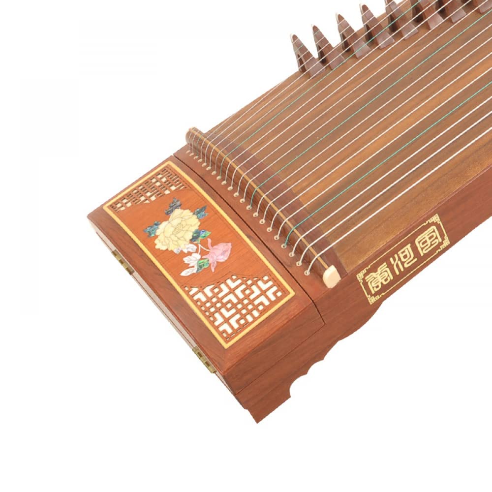 YXSH Guzheng gra z czystego litego drewna Guzheng mahoń palisander Performance Sumu Guqin