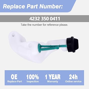 CULMKARI Gas Fuel Tank Assembly for STIHL Trimmer FS38 FS45 FS46 FS55 KM55 Replaces 4232 350 0411