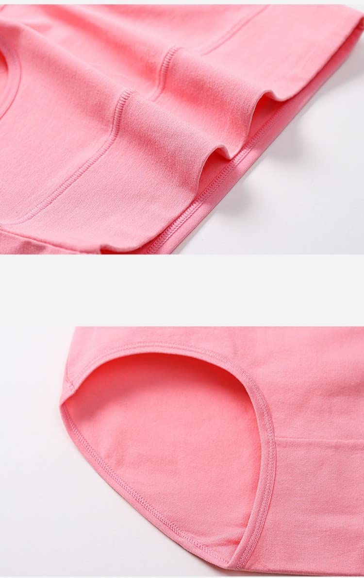 Culotte 5 Pack Femmes Hautes Culottes À Taille Haute Extensible Culottes De Coton Légèrement Pantalons De Contrôle De Ventre, Plus Taille