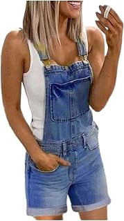 Amazon.it: SALOPETTE JEANS CORTA