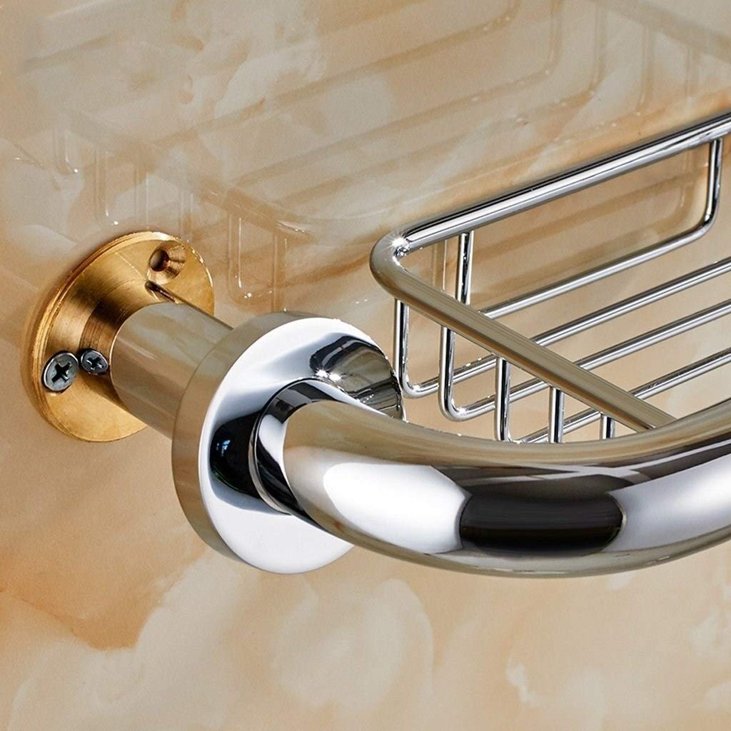 Barras de Agarre Manija Soporte de Seguridad Pasamanos, Barras de Apoyo para Seguridad en el baño Pasamanos de Acero Inoxidable para Personas Mayores discapacitadas con jabonera de Alambre, pasamanos