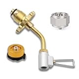 Brass 3 in 1 Propane Refill Adapter|MAPP,Butane Butane and Isobutane Refill Adapter